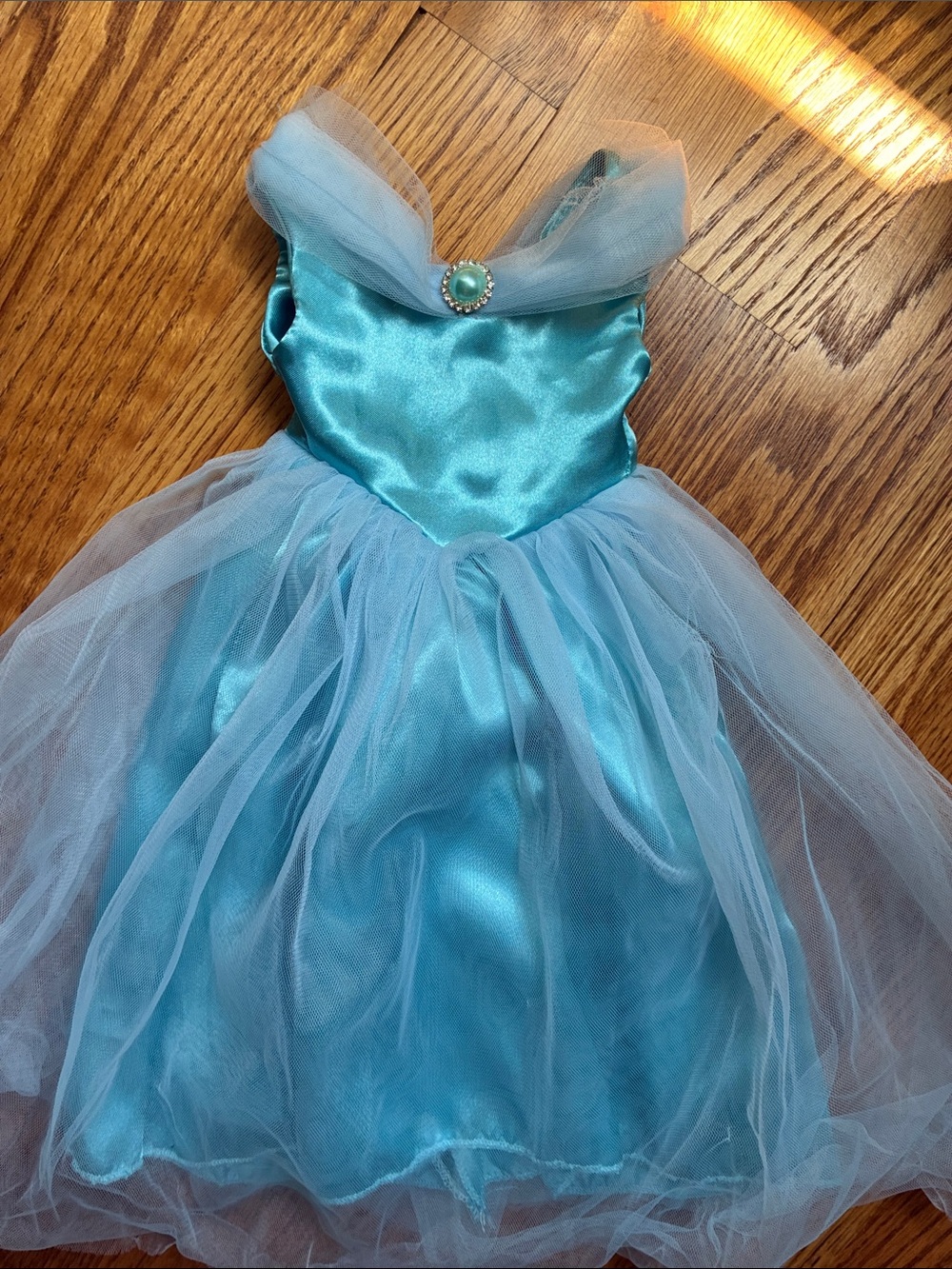 BRAND NEW DOLL dress Tulle Princess Dress with Rhinestone Accent
